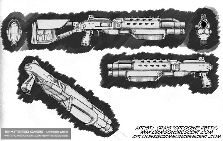 automatic shotgun concept