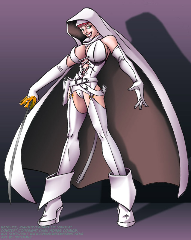 Banshee!  Hot and sexy parody fanart!